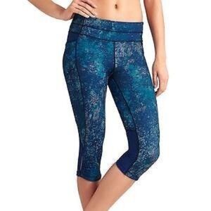5 for $25 Athleta splatter be free knicker yoga‎ pants Capri